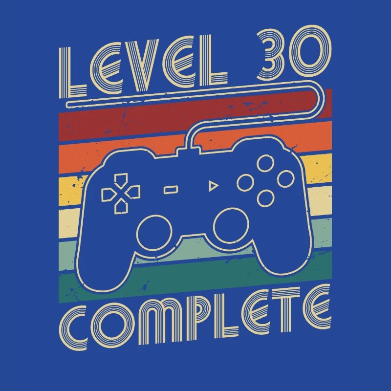Level 30 Complete 30 Jahre Geburtstags Geschenk
