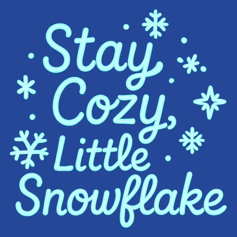 Reste Confortable Néon Script