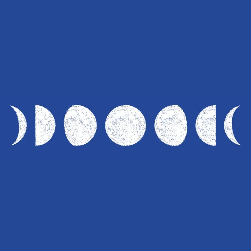 Séquence de cercles de phase de lune