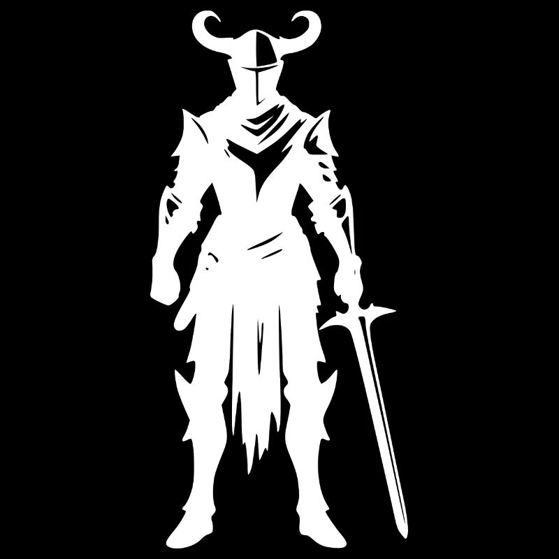 Fighting Knight with Sword