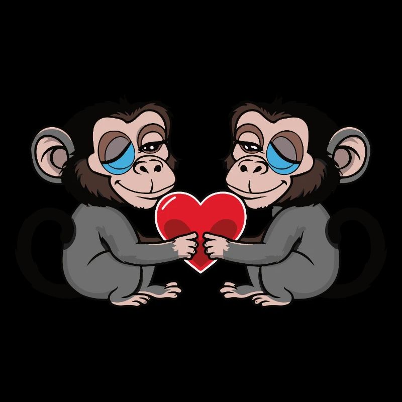 Coeur de Singe Saint-Valentin