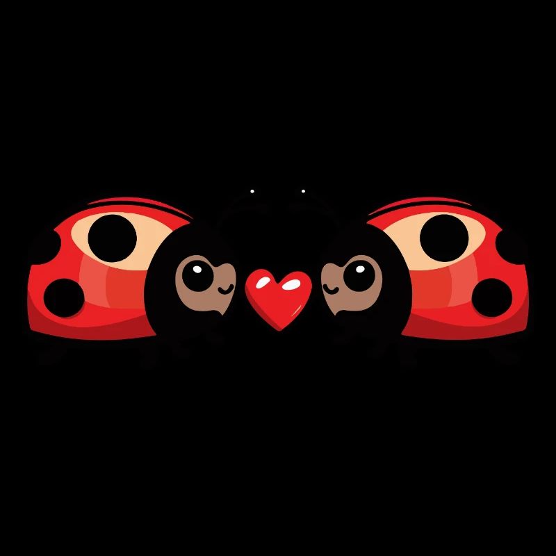Ladybug Valentine's Day Love