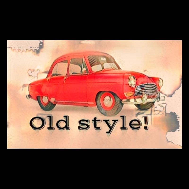 OLD STYLE! OLD FASHIONED MACHINE!