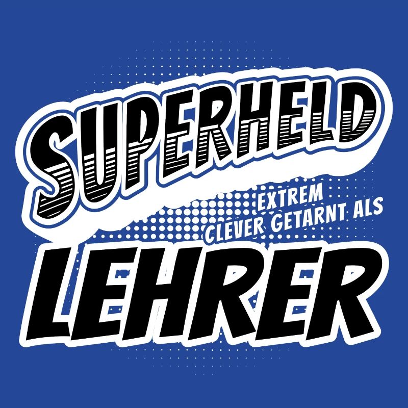 Superheld, clever getarnt als Lehrer