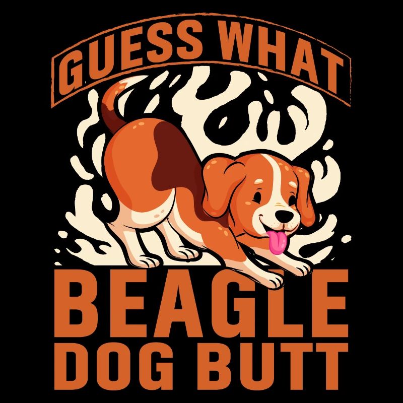 Devinez ce que Beagle Dog Butt