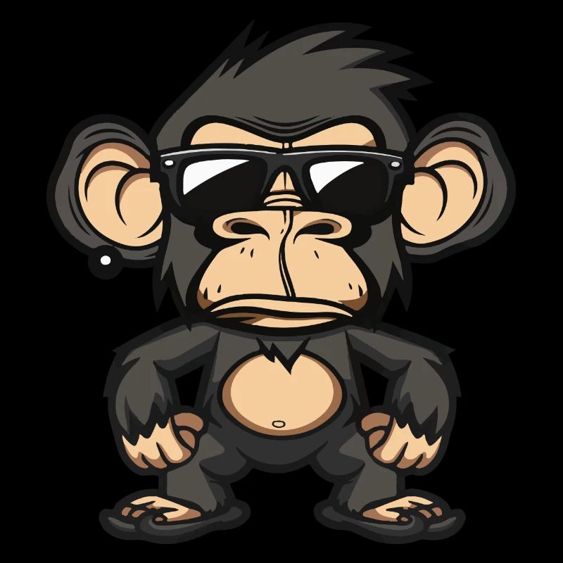 Monkey Cool Comic