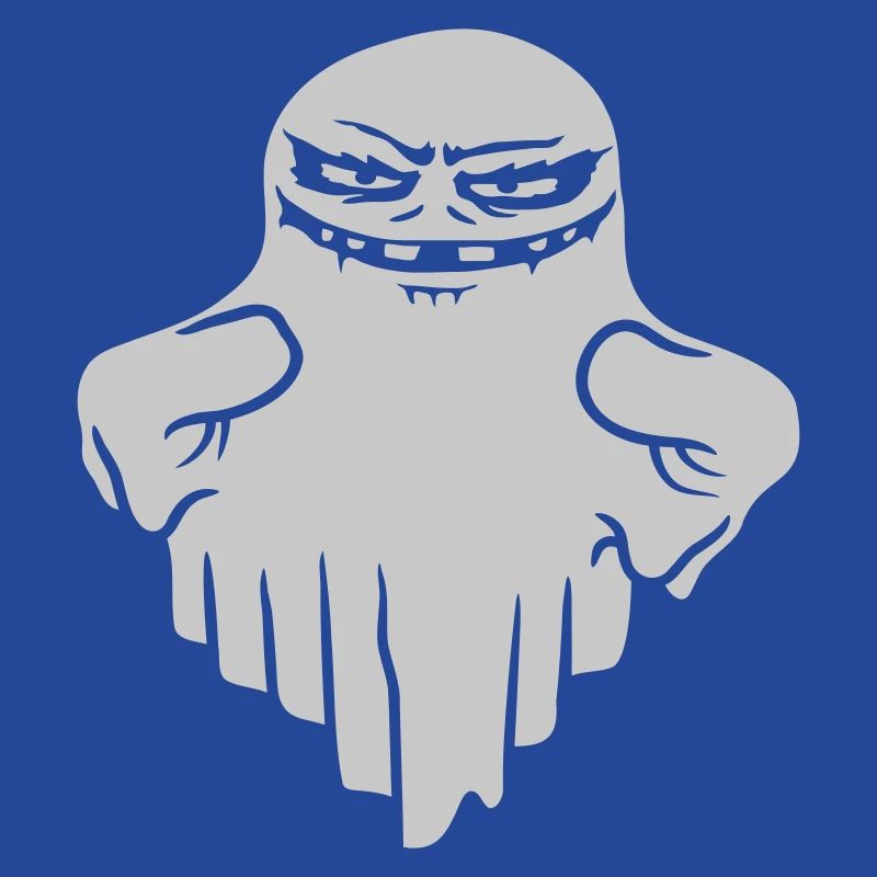Comic schwebender Monster Geist