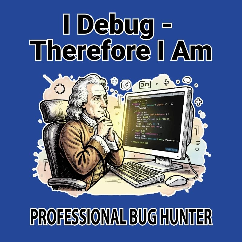 Ich debugge daher bin ich: Pro Bug Hunter – dunkler BG