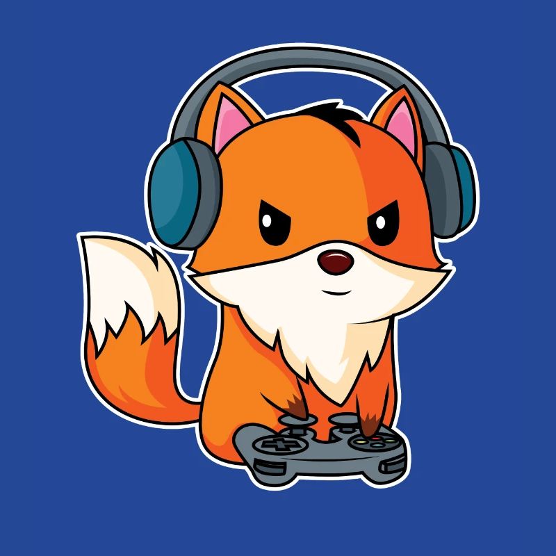 Gaming Fox - Player Fox Design