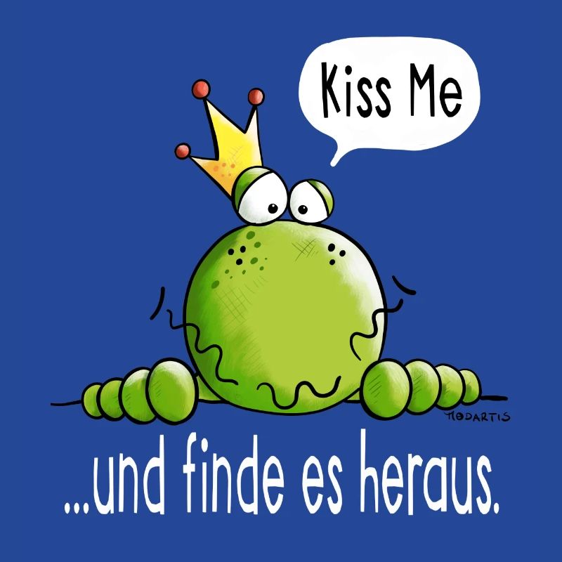 Küss mich oder finde es heraus - Frosch - Geschenk