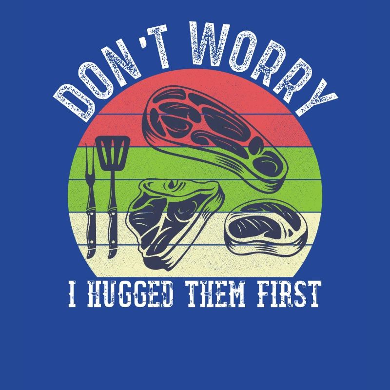 Metzger Schlachttier Fleischschneider BBQ