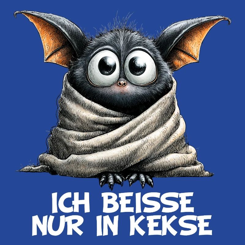 Je mords juste dans des biscuits, chauve-souris bizarre