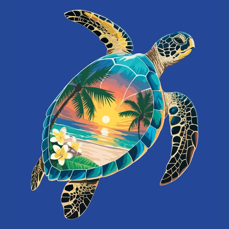 Turtle Waves Surf Turtle Surfer Turtles