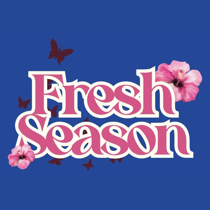 Fraîche Saison Floral Script