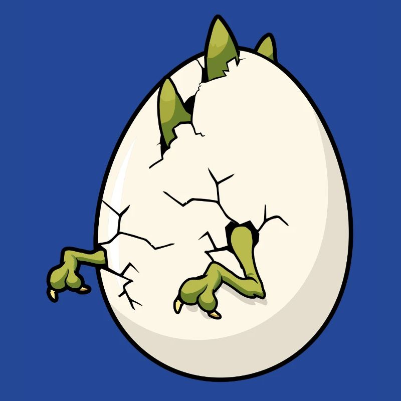 Cracked Egg Bloom Easter