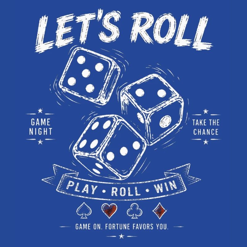 Let's Roll Dice – Spieleabend Geschenkidee