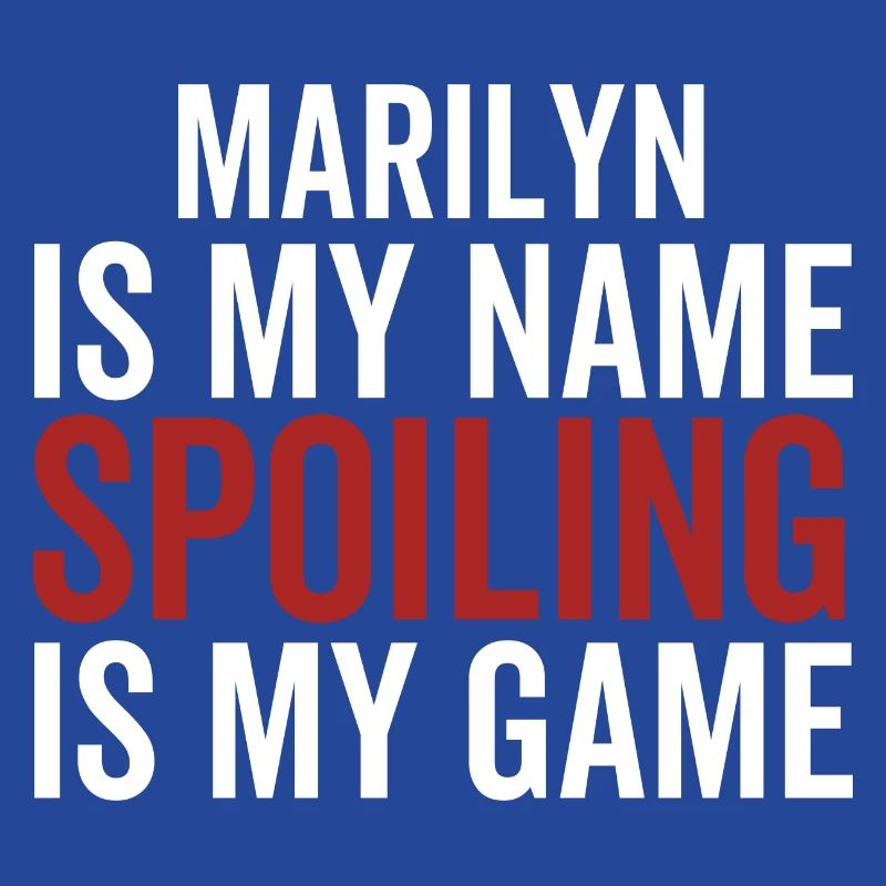 Marilyn est mon nom Spoiling est mon jeu