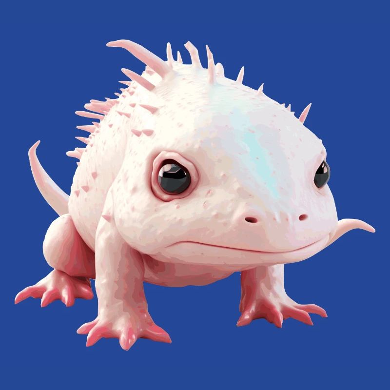 Ein Axolotl ist eigentlich ein Urzeittier