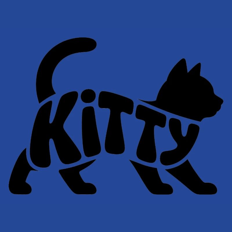 Kitty - Conception de chat de compagnie mignon