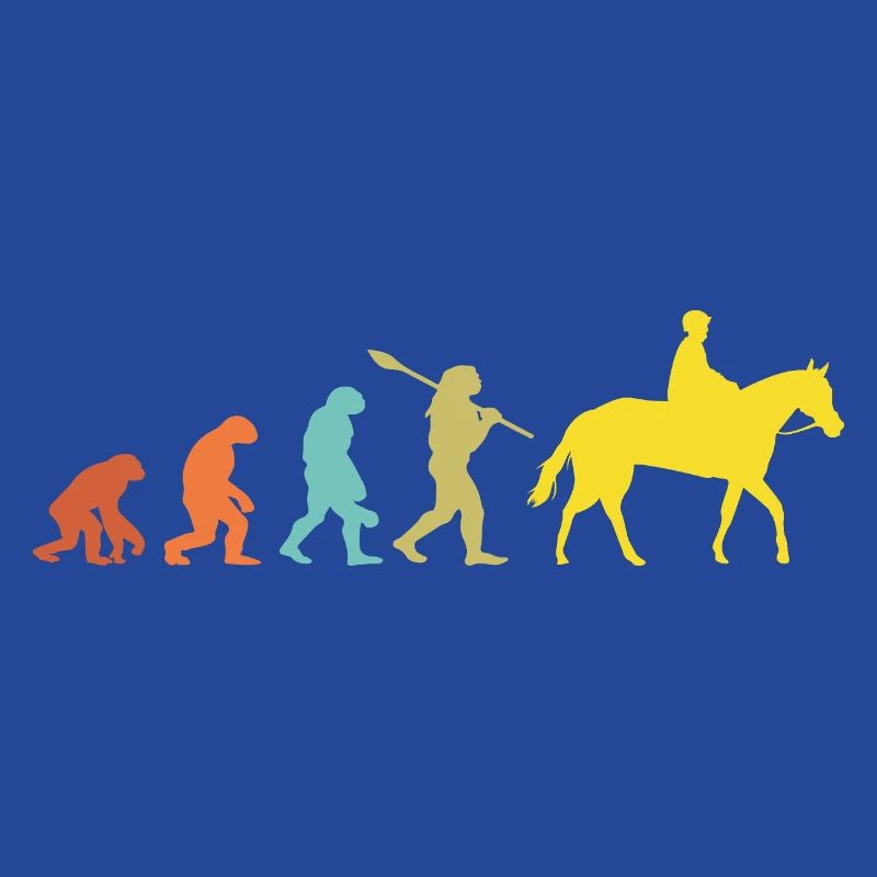 Vintage Evolution Cavalier De Cheval Cadeau