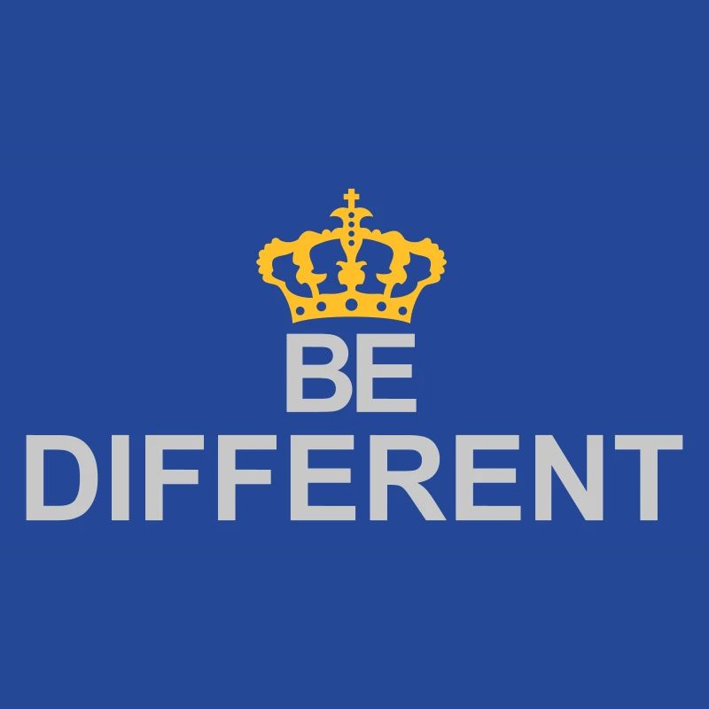 Soyez différent Logo Design