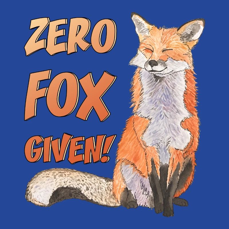 Zero Fox given No Fox given cute fox