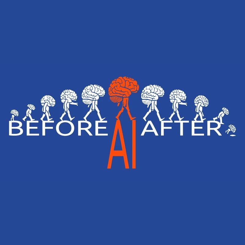 Evolution of the Human Brain: Before & After AI