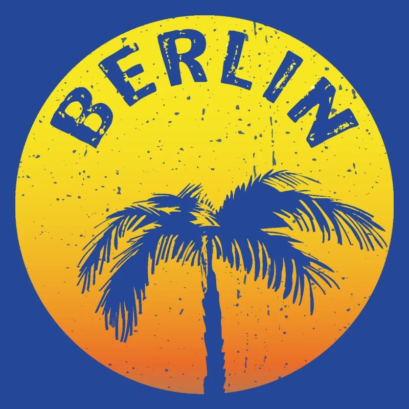 Berlin claim round with palm tree