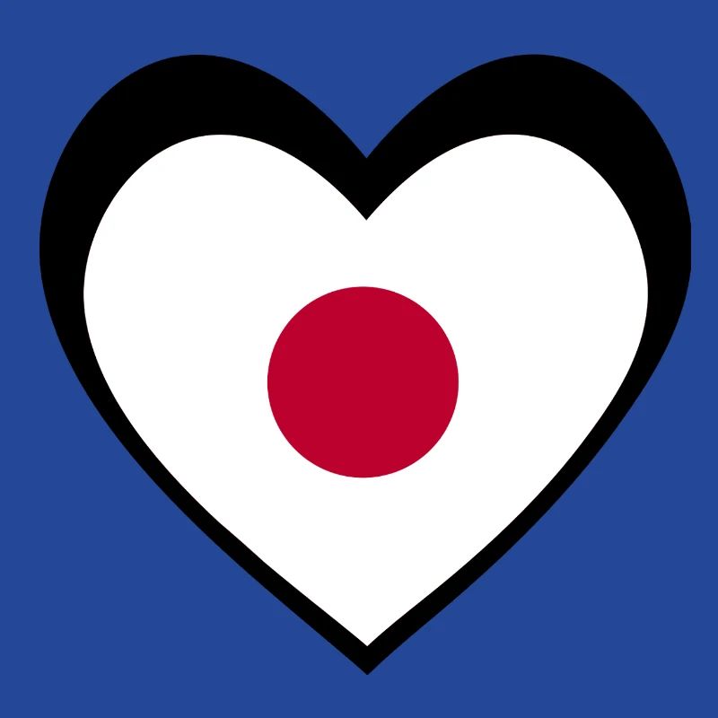 日本 ブラックハート – 日本への愛