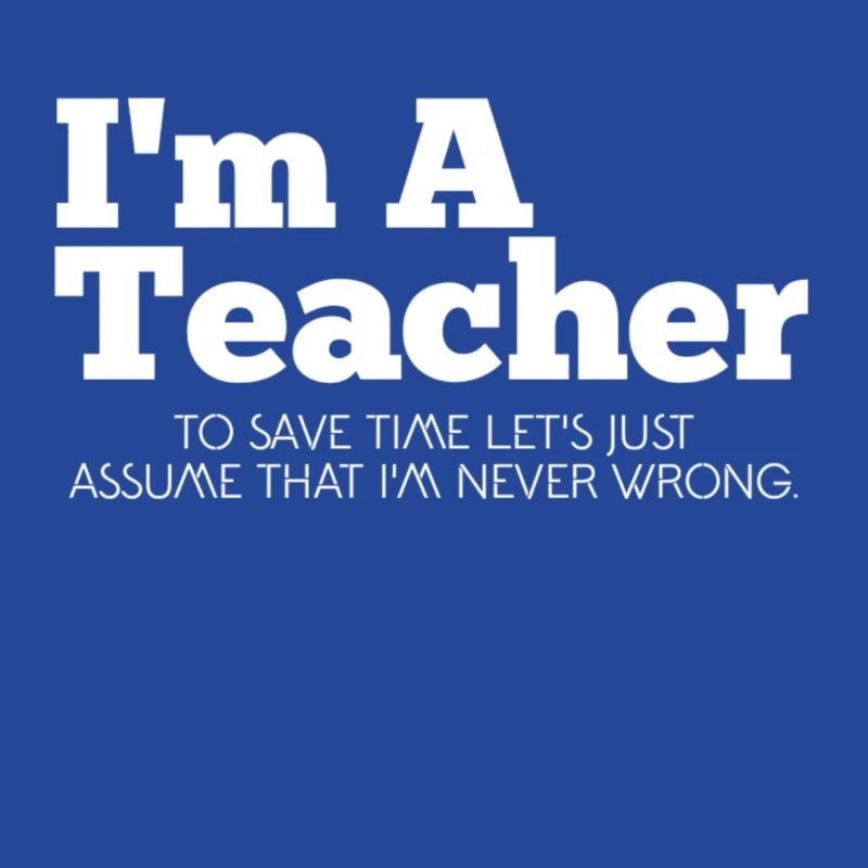 Ich bin ein Lehrer.