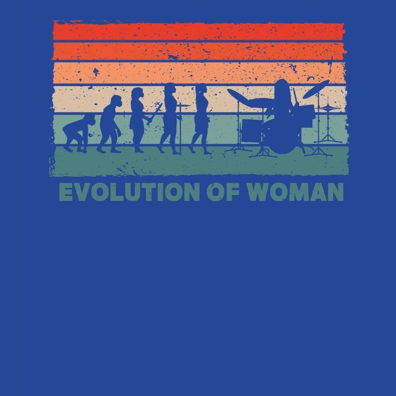 Retro Schlagzeuger Evolution Batteur