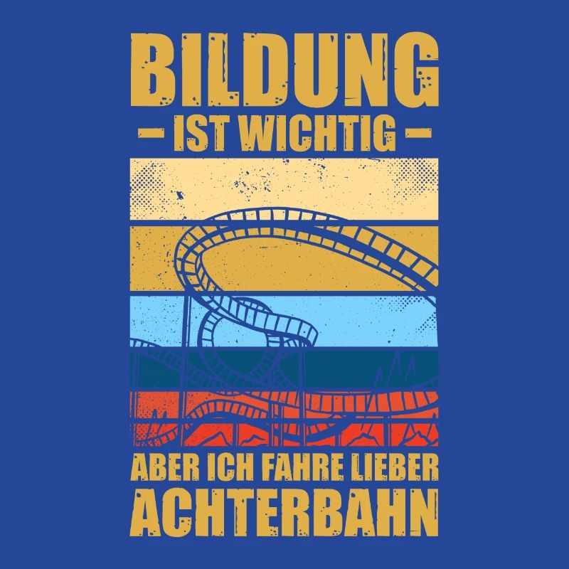 Bildung Freizeitpark Rollercoaster Achterbahn