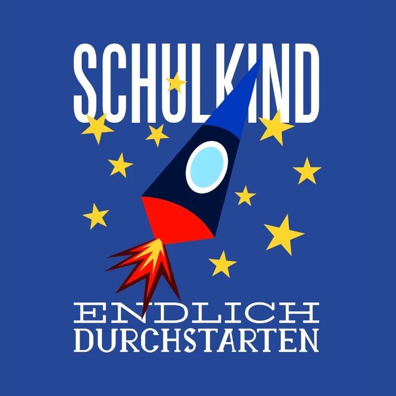 Schulkind Endlich Durchstarten