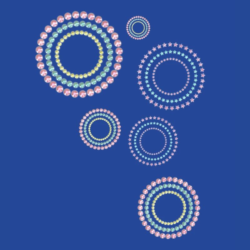 Circles, graphic patterns, patterns