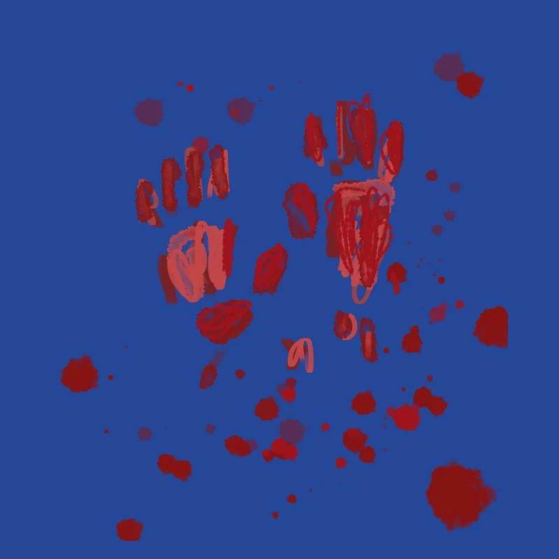 Blut,,Hände,blutspritzer,halloween