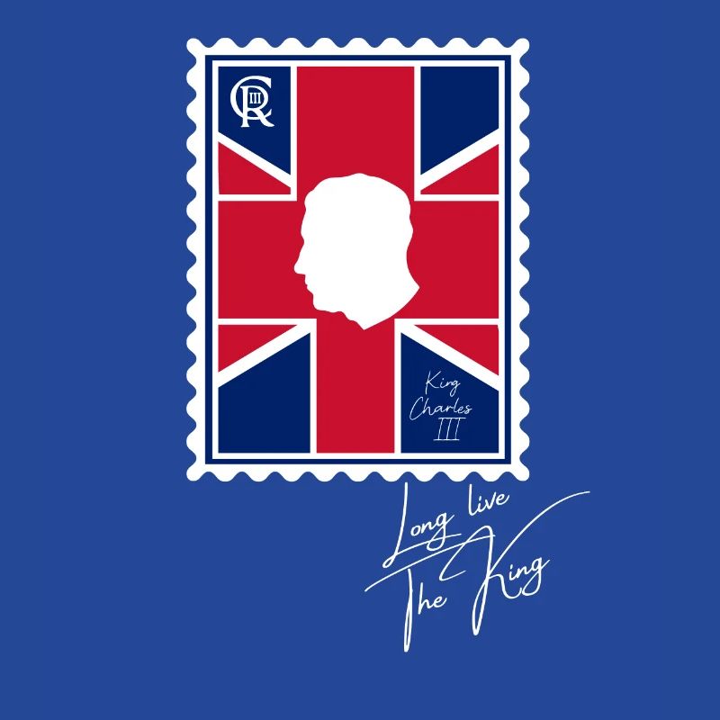 British King Coronation Charles England Flag