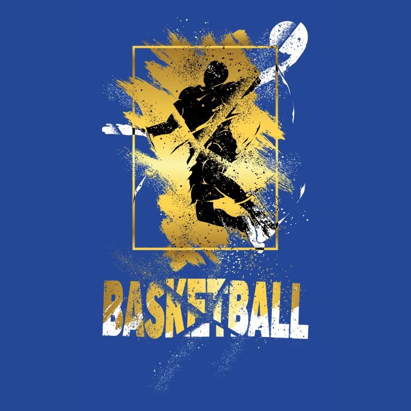Basketteur Basketteur Dunking Gold Splash