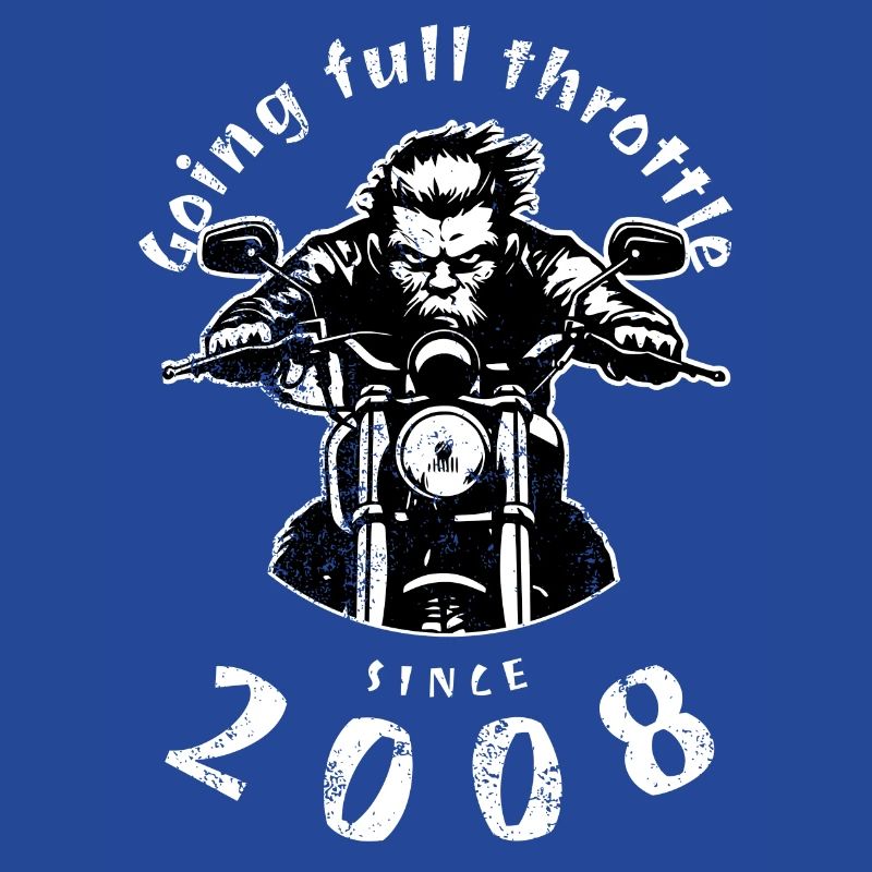 16. Geburtstag Going full throttle since 2008