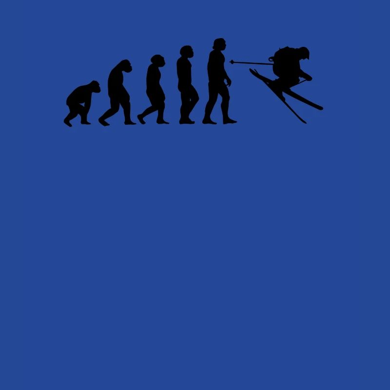 Tshirt Ski Evolution