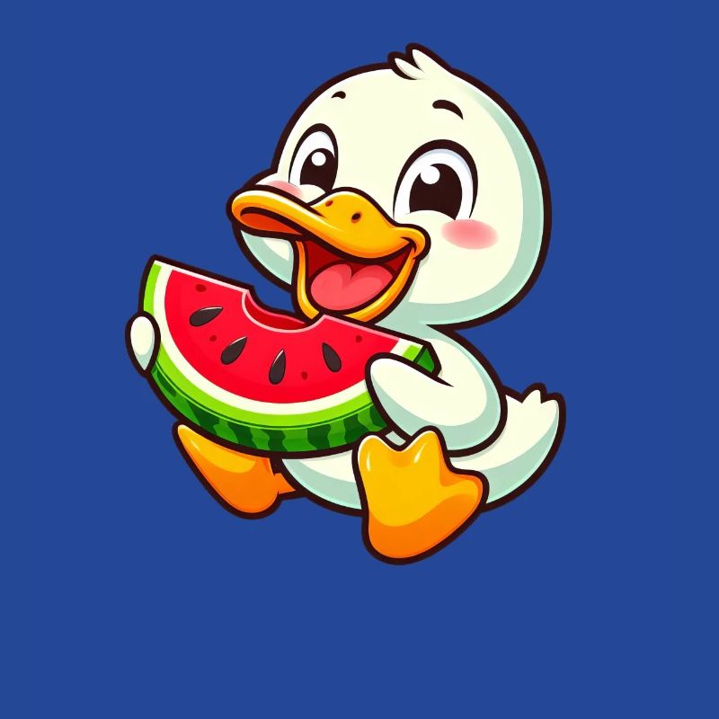 de canard à la pastèque fruitée