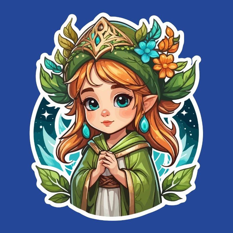 Druide Mignon Illustration