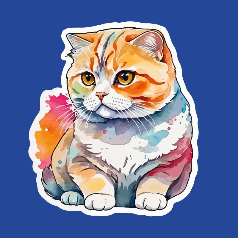 Scottish Fold Scottish Fold-Eared Cat