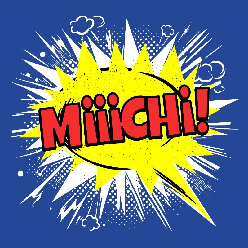 Michi Michael Name Funny Speech Bubble