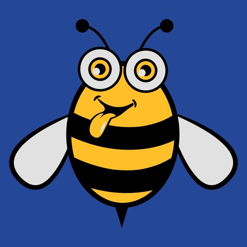 Drôle de doux funny Bee