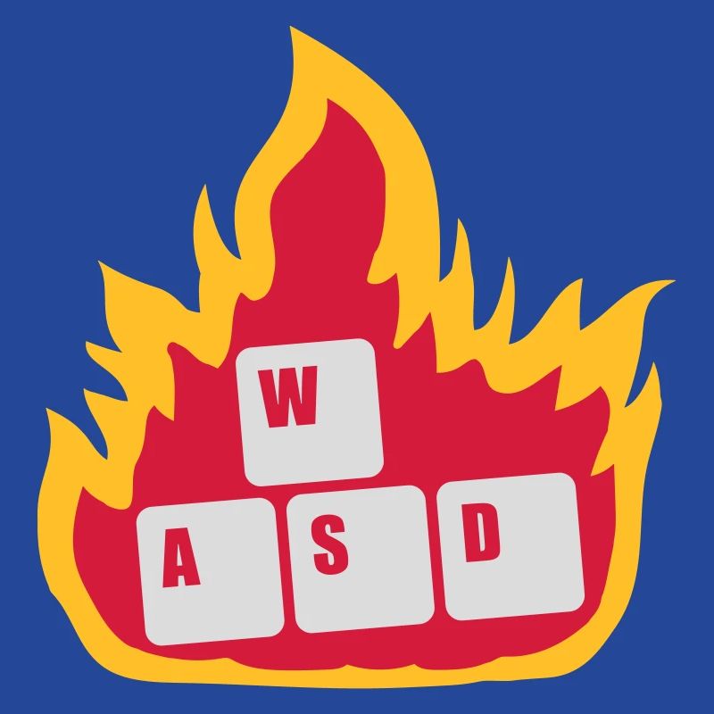 Nerd Computer WASD Keyboard