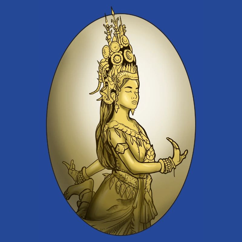 Cambodia Tradition Dance Khmer Apsara I Gift