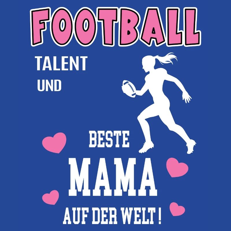 Football Beste Mama Mutter Muttertag Geburtstag