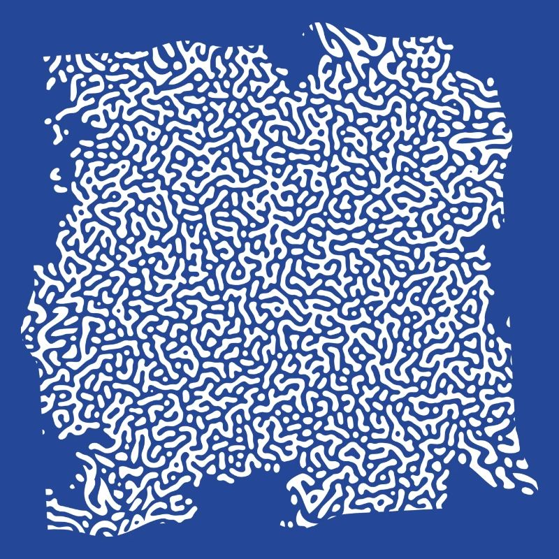 Turing Pattern Blanc - Ver