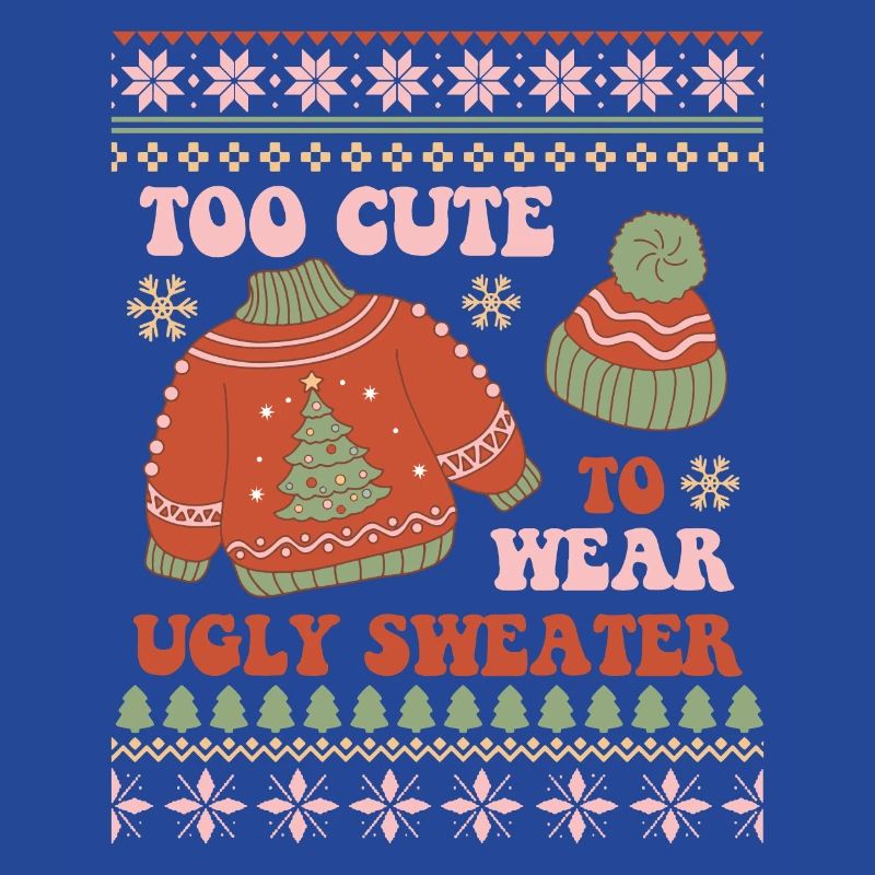 Pull de Noël moche