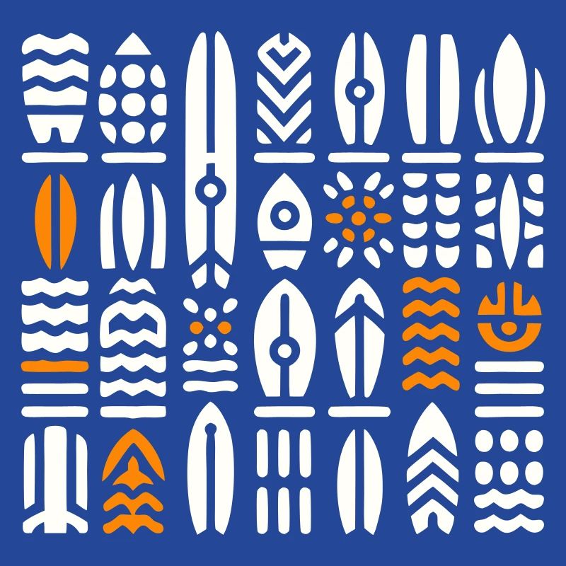 Abstract Surf and Wave Patterns